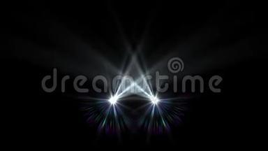 渐变圈移动灯标志介绍动画光学镜头星光耀光圈背景新品质自然